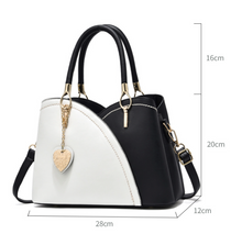 Load image into Gallery viewer, 9022 GESSY TOTE HANDBAG IN BLACK