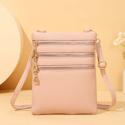 YC949 GESSY CROSSBODY BAG IN PINK