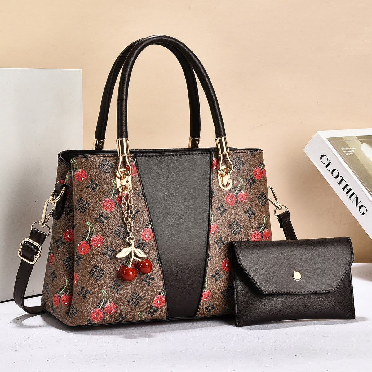 93222 Gessy 2 pcs set TOTE bag crossbody bag