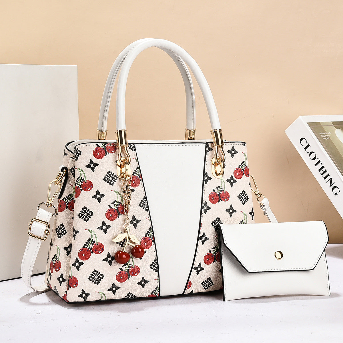 93222 Gessy 2 pcs set TOTE bag crossbody bag