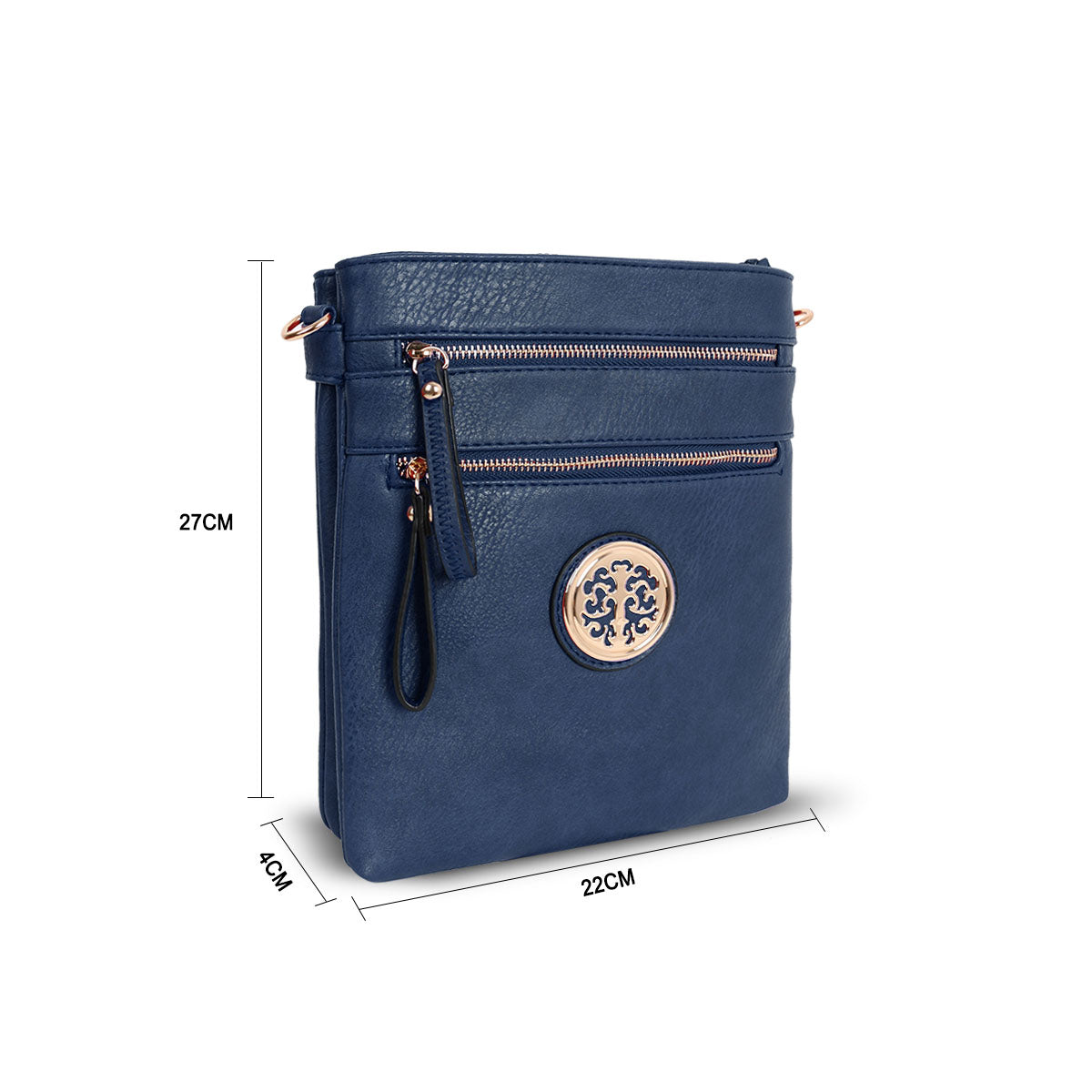 1055 GESSY CROSSBODY BAG IN BLUE