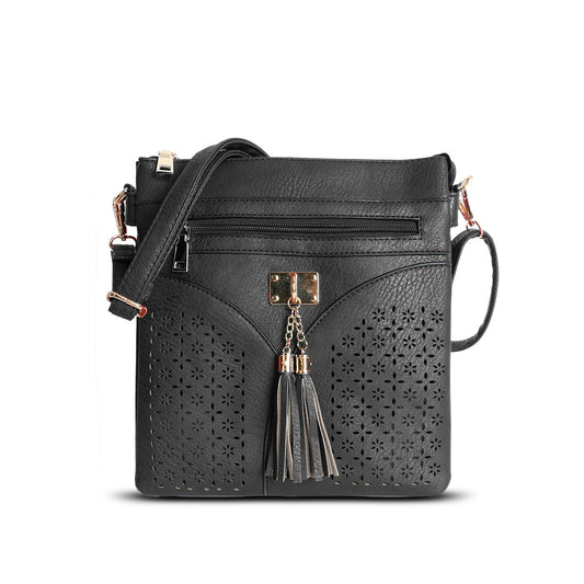 1113 GESSY CROSSBODY BAG IN BLACK (Ref. 25)