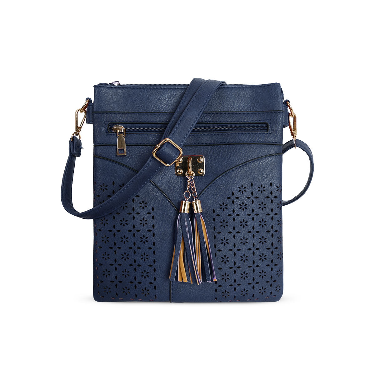 1113 GESSY CROSSBODY BAG IN BLUE