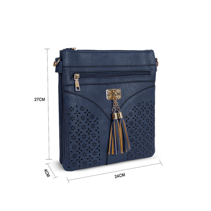 1113 GESSY CROSSBODY BAG IN BLUE