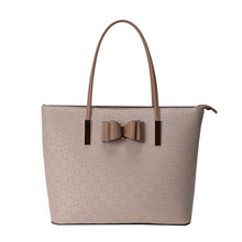Load image into Gallery viewer, 1143GG GESSY BOW DETAIL TOTE BAG IN PINK