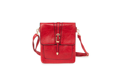 1307 GESSY CROSS BODY BAG IN RED