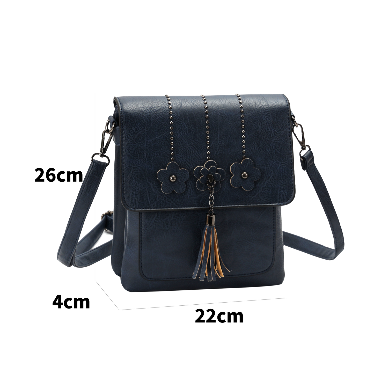 1311 GESSY CROSS BODY BAG IN BLUE