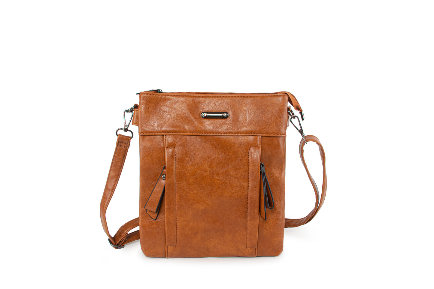 1332 GESSY CROSS BODY BAG IN TAN