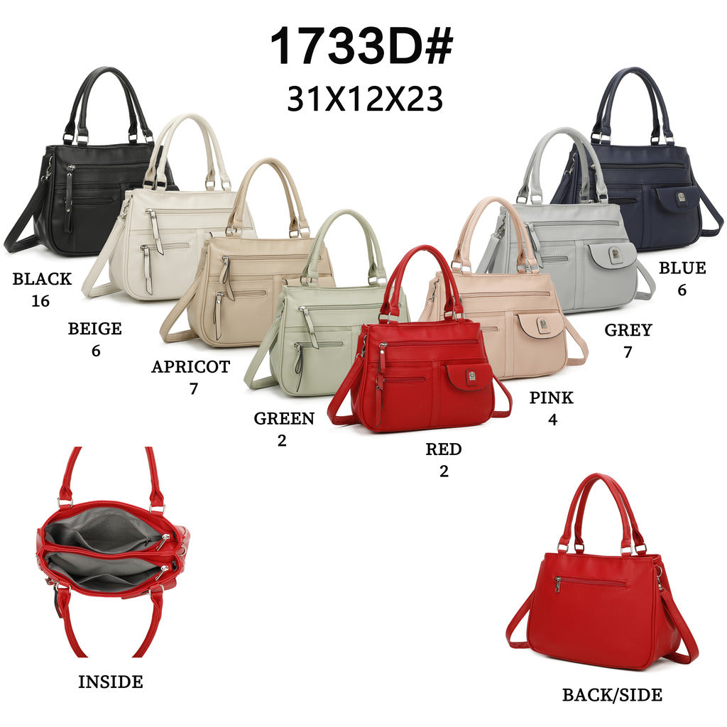 1733D GESSY HANDBAG IN WHITE