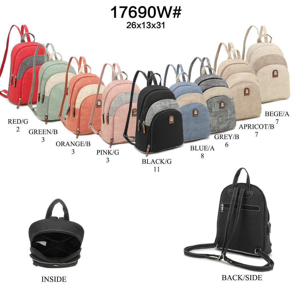 17690W GESSY BACKPACK IN BEIGE