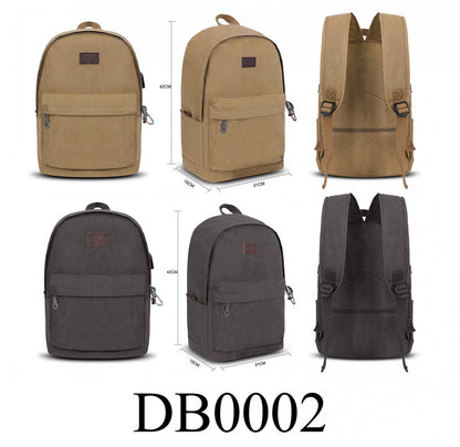 DB0002 DSUK Functional Backpack In Khaki