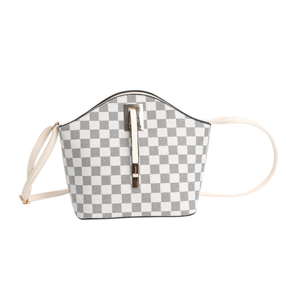 2166G IN WHITE GESSY HANDBAG