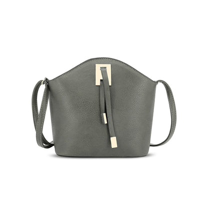 2166 IN GREY GESSY CROSS BODY BAG