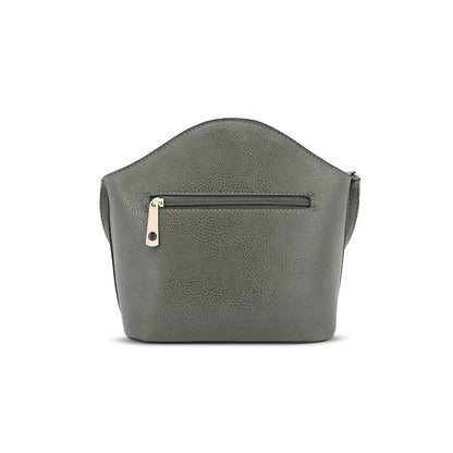 2166 IN GREY GESSY CROSS BODY BAG