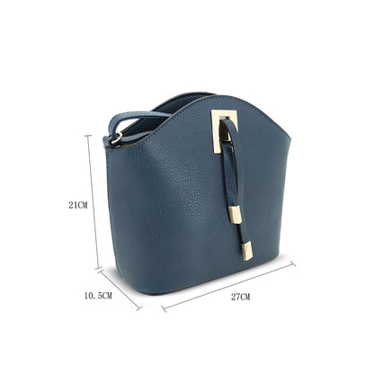 2166 IN BLUE GESSY CROSS BODY BAG