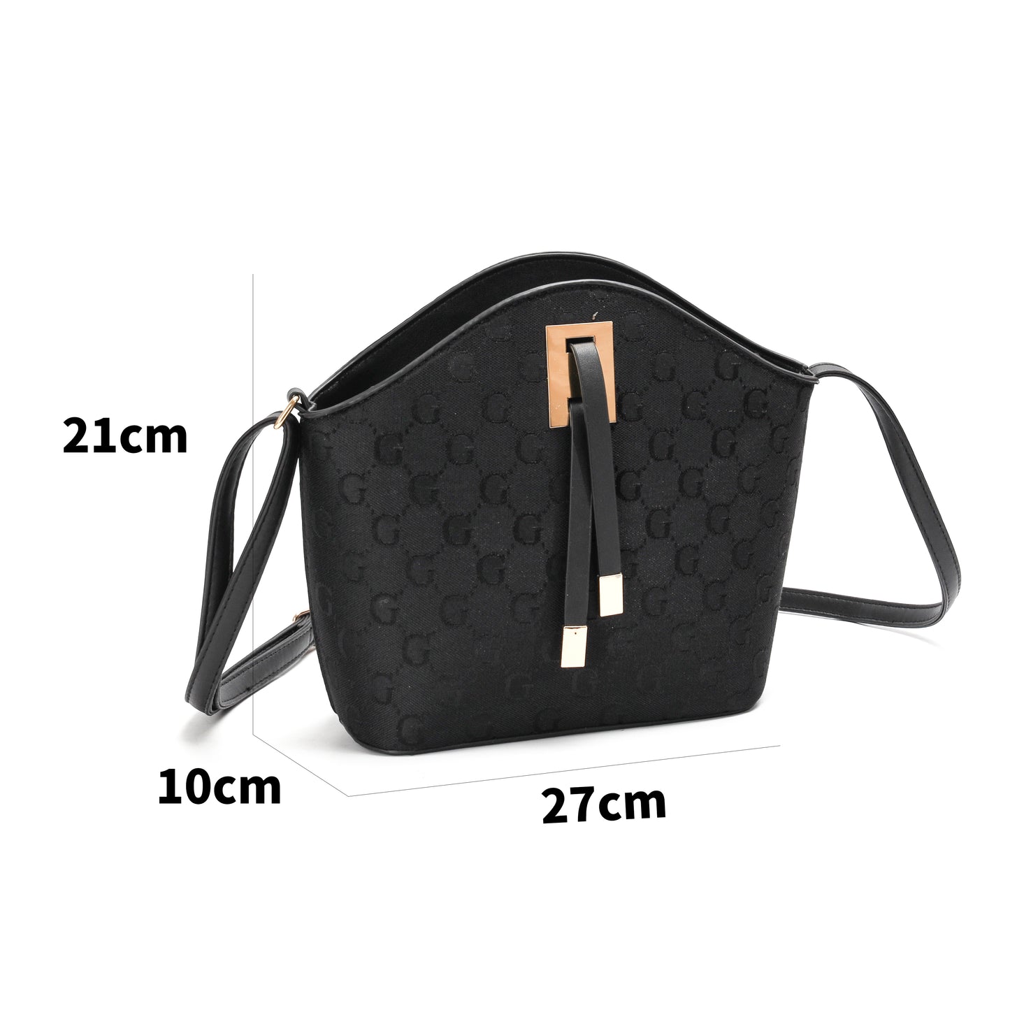 2167G GESSY CROSSBODY BAG IN BLACK