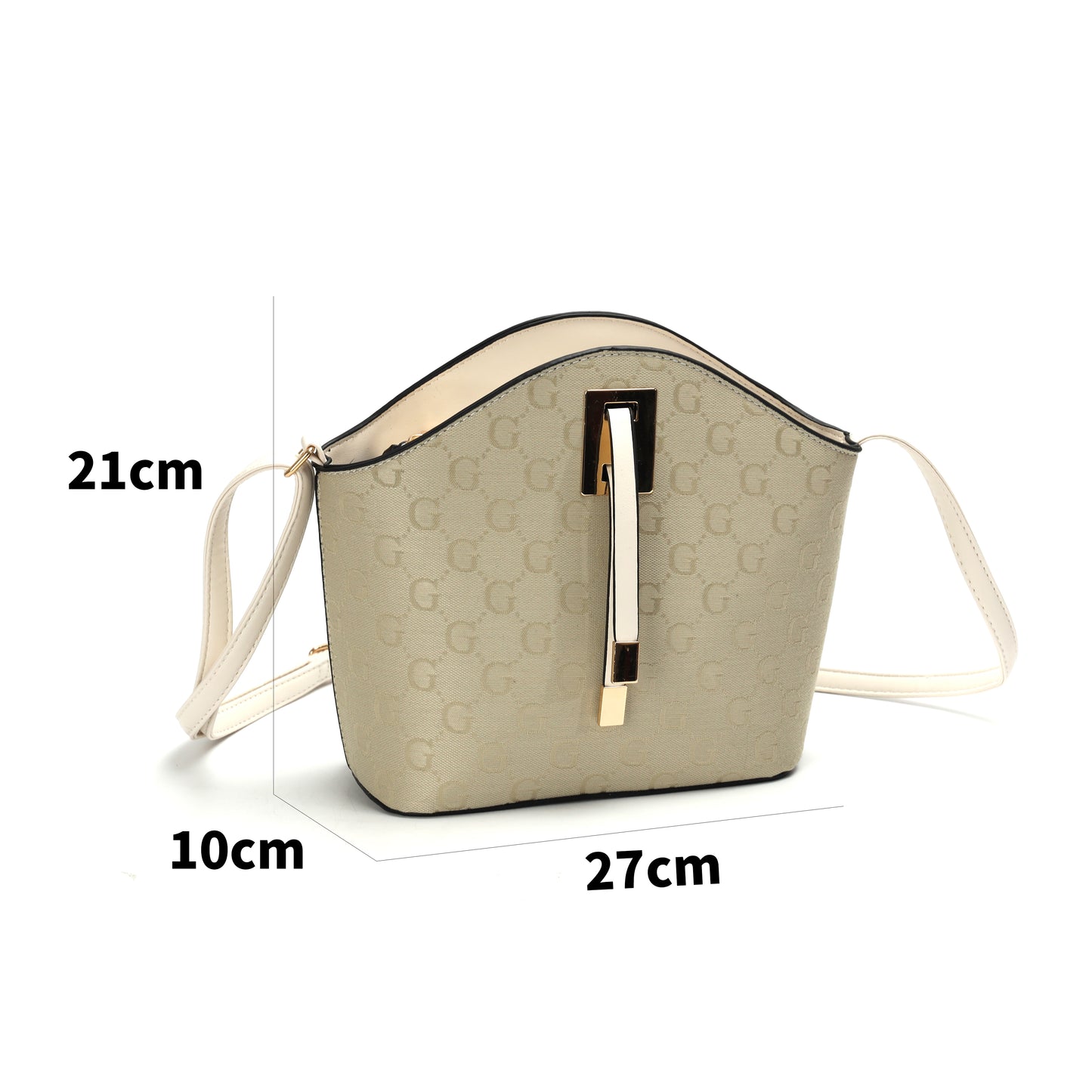 2167G GESSY CROSSBODY BAG IN CREAM