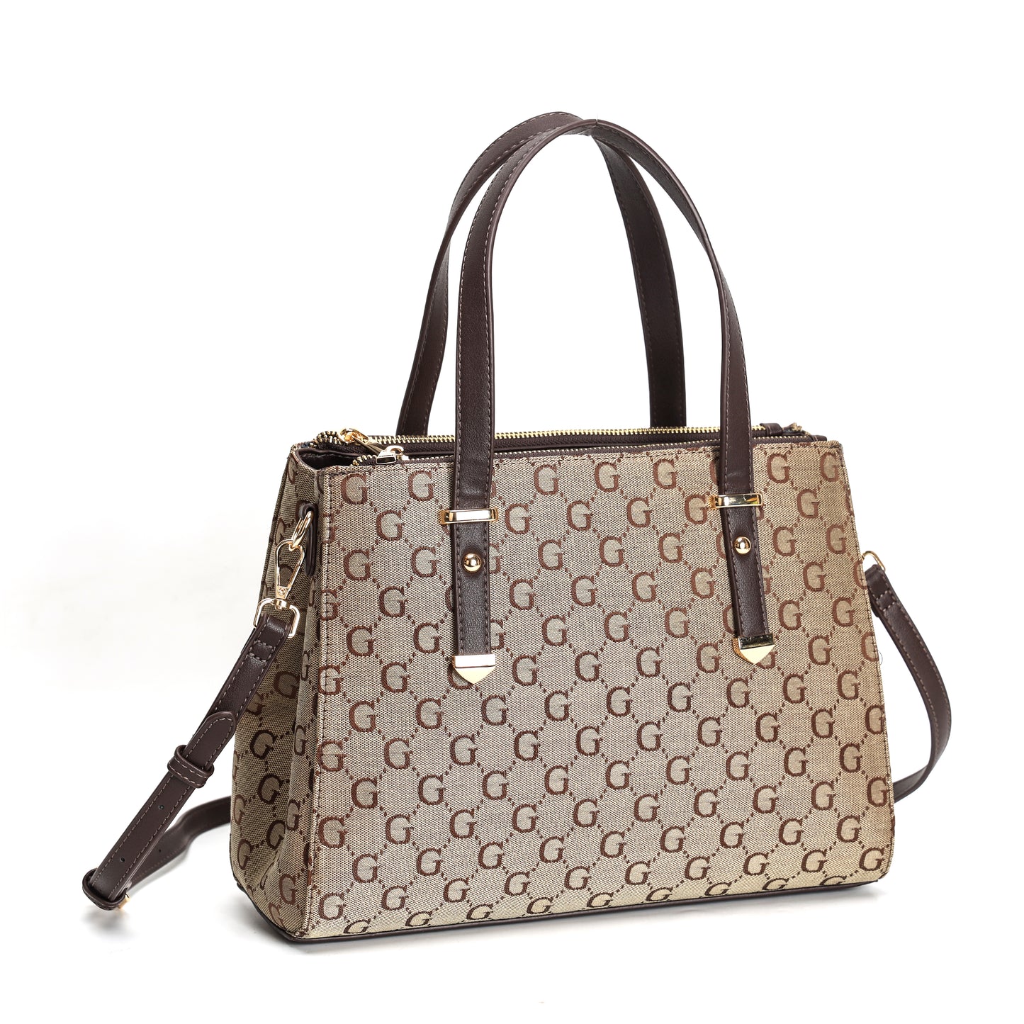 L4802G GESSY HANDBAG IN BROWN