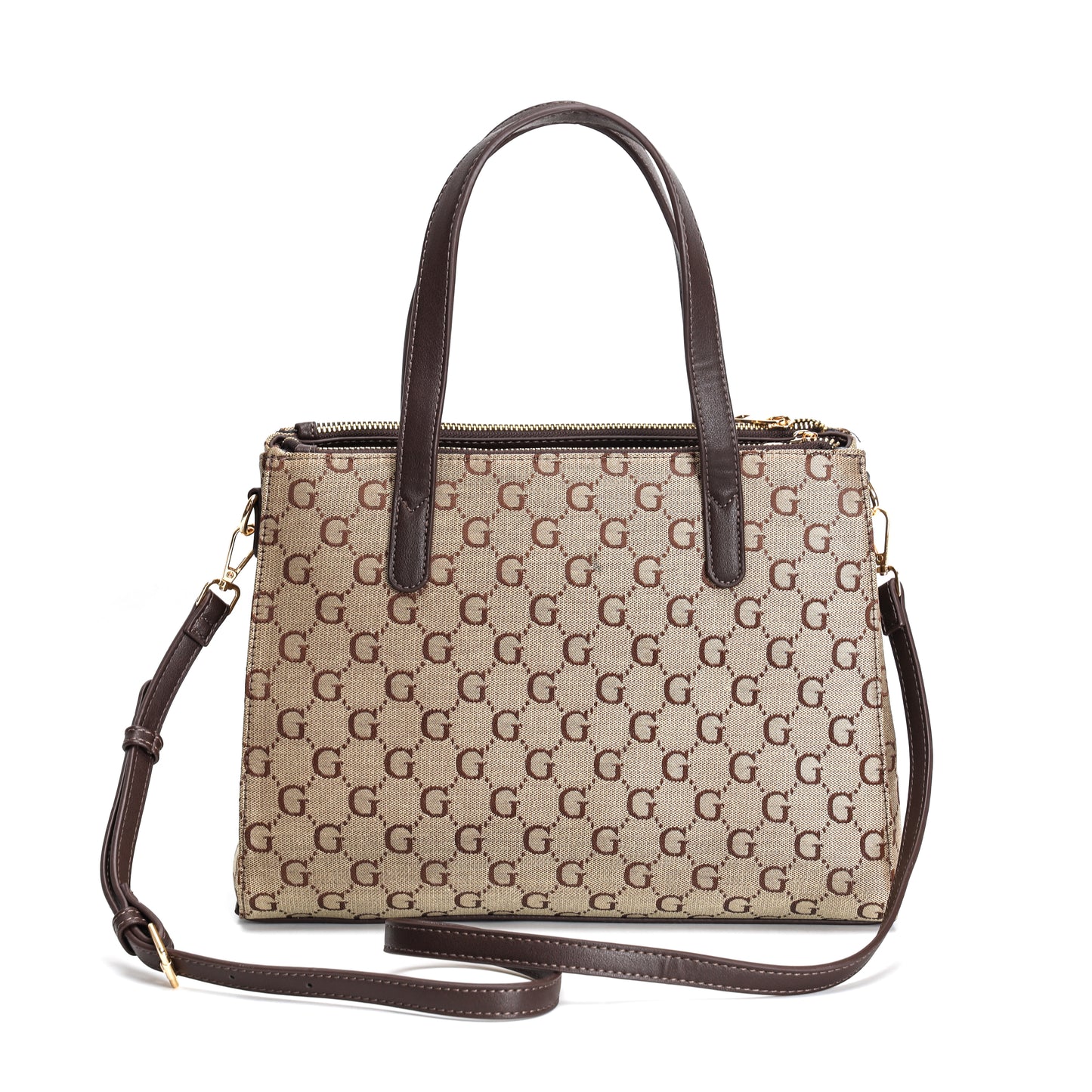 L4802G GESSY HANDBAG IN BROWN