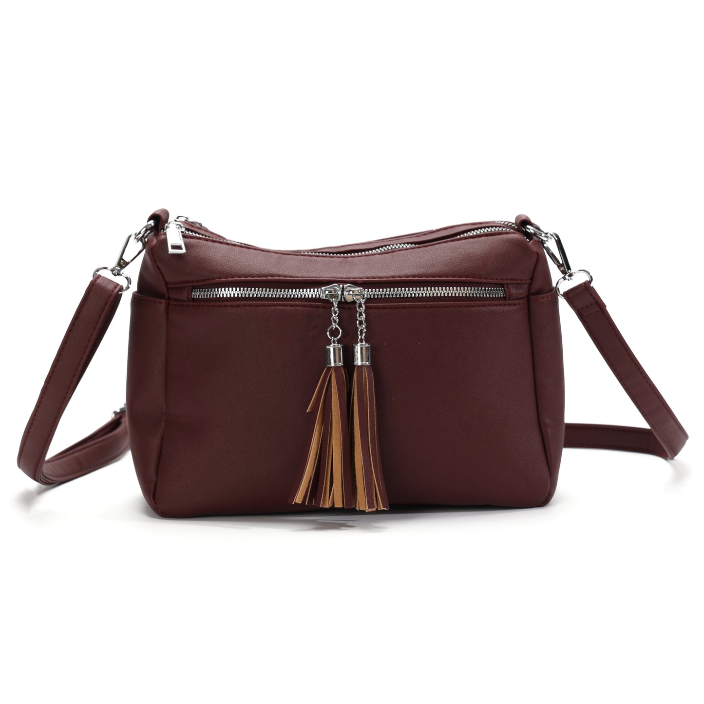 D56 GESSY CROSSBAG IN WINE