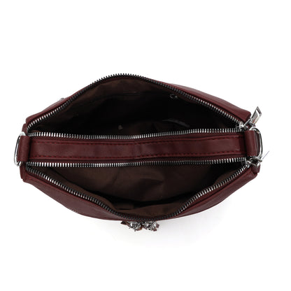 D56 GESSY CROSSBAG IN WINE