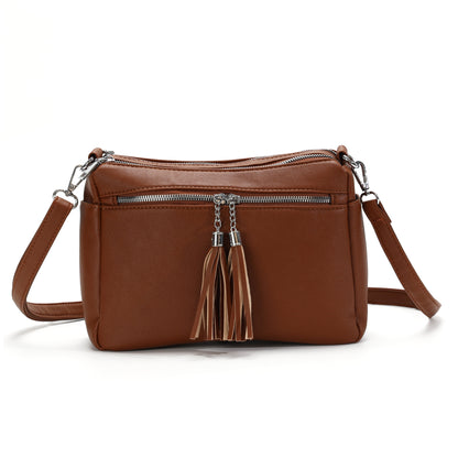 D56 GESSY CROSSBAG IN BROWN