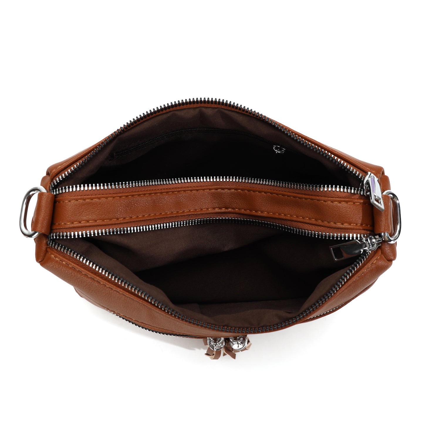 D56 GESSY CROSSBAG IN BROWN