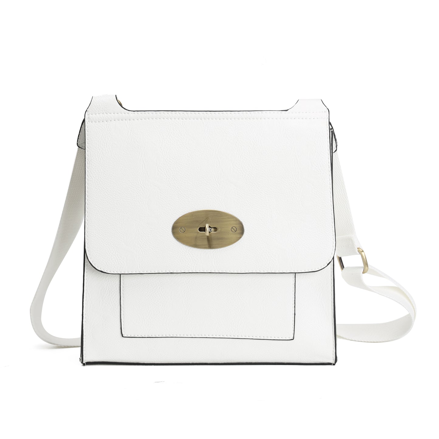 8715 GESSY CROSS BODY BAG IN WHITE