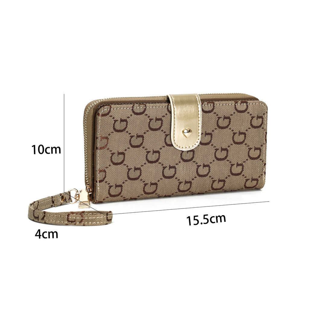 D355G GESSY PURSE IN BROWN