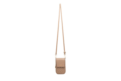 L108 GESSY CROSS BODY BAG IN COFFEE