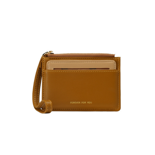 FY1018-7 GESSY CARD HOLDER IN BROWN