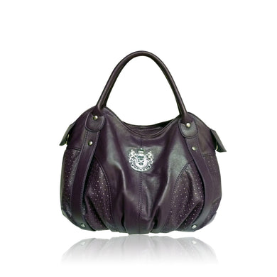 L4056 LYDC Real Leather Handbag In Coffee