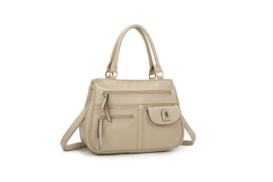 1733D GESSY HANDBAG IN BEIGE