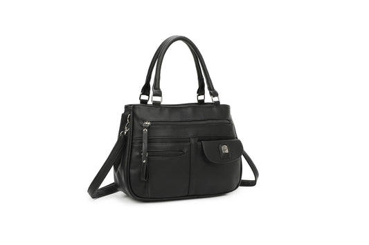 1733D GESSY HANDBAG IN BLACK