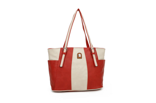 1748-3 GESSY HANDBAG IN RED