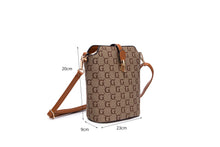 Load image into Gallery viewer, 8203G GESSY CROSS BODY BAG IN BROWN