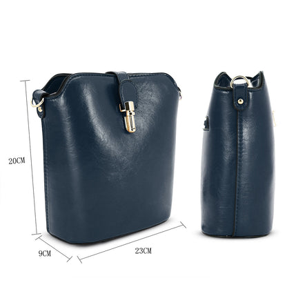 8203 IN DARK BLUE HANDBAG