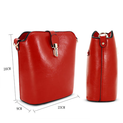 8203 IN DARK RED HANDBAG