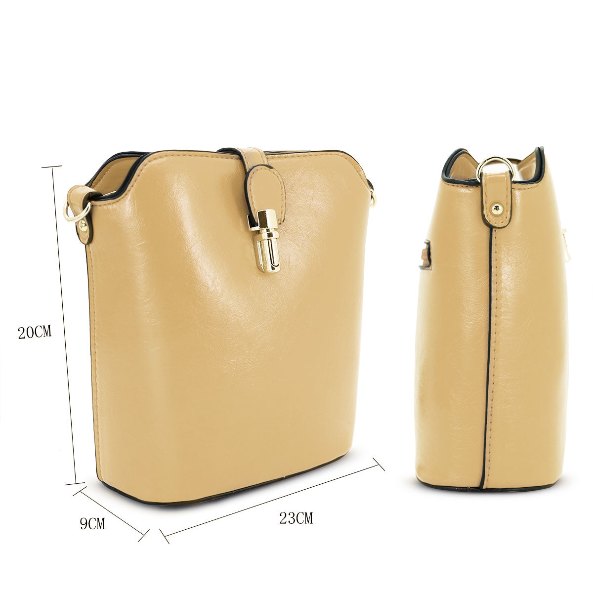 8203 IN GOLD GESSY HANDBAG (50 PCS/BOX)