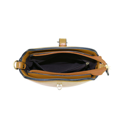 8203 IN MUSTARD HANDBAG (REF. 50)