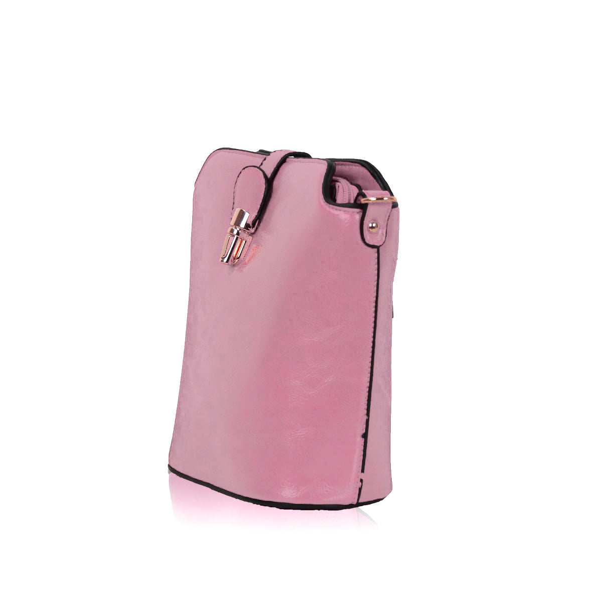 8203 IN  DUSTY PINK GESSY HANDBAG (50 PCS/BOX)