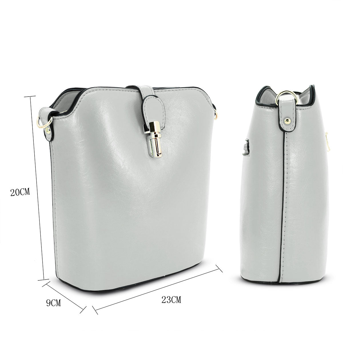 8203 IN SILVER GESSY HANDBAG (50 PCS/BOX)