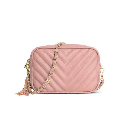 833 GESSY SHOULDER BAG IN LIGHT PINK