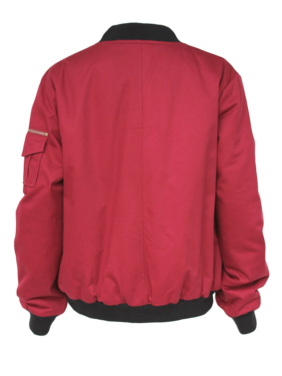 Anna Smith Winter warm Embroidered padded bomber jacket