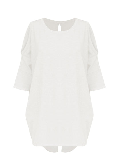 Anna Smith Ladies Shoulder cutout lace up back knitted Jumper