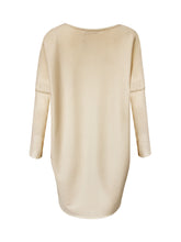 Load image into Gallery viewer, Anna Smith CAC1006 in beige beaded baggy jumper