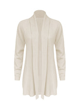 Load image into Gallery viewer, Anna Smith Ladies Fine-Kit Shawl neckline basic Cardigan