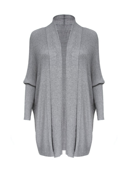 Anna Smith Ladies batwing sleeves shawl collar wrap cardigan