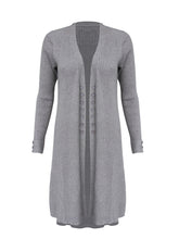 Load image into Gallery viewer, Anna Smith Ladies Daily casual longline side split Cardigan