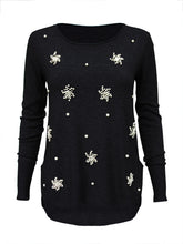 Load image into Gallery viewer, Anna Smith embellished pearl lightweight Jumper